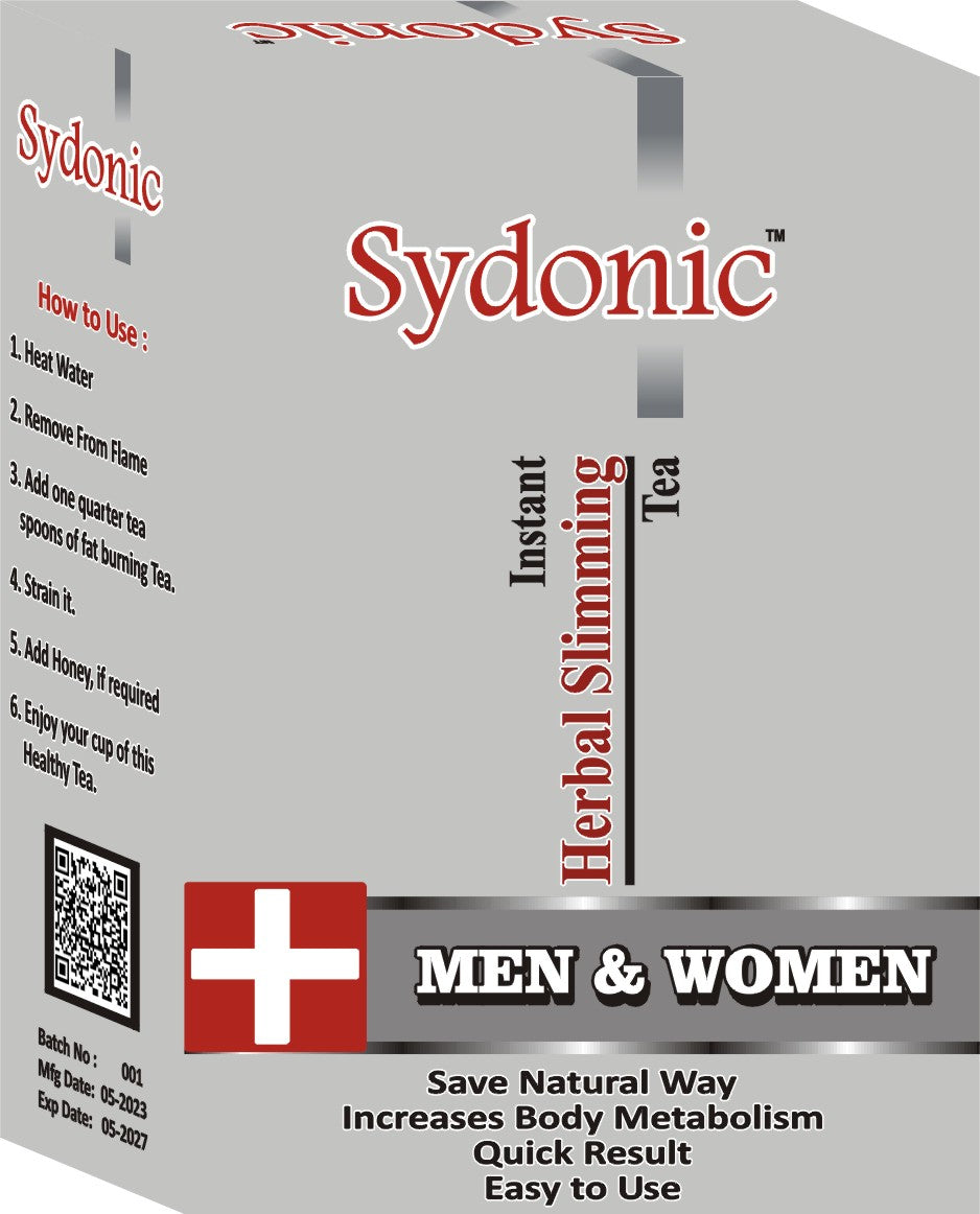 Sydonic Instant Herbal Slimming Tea for Men & Women